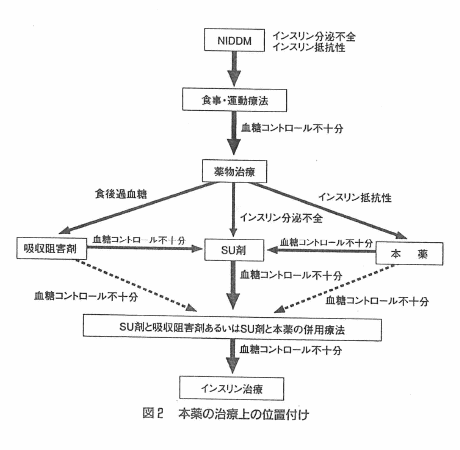 図2 本薬の治療上の位置付け