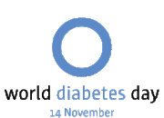 11月14日は世界糖尿病デー　　糖尿病は成人の６人に一人が罹る病気です